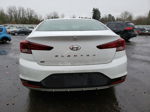 2019 Hyundai Elantra Se Белый vin: 5NPD74LF3KH455001