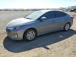 2019 Hyundai Elantra Se Gray vin: 5NPD74LF3KH460912