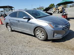 2019 Hyundai Elantra Se Gray vin: 5NPD74LF3KH460912