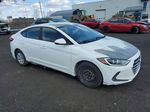 2017 Hyundai Elantra Se White vin: 5NPD74LF4HH058356