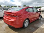 2017 Hyundai Elantra Se Red vin: 5NPD74LF4HH071978