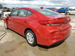 2017 Hyundai Elantra Se Red vin: 5NPD74LF4HH071978