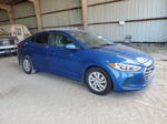 2017 Hyundai Elantra Se Blue vin: 5NPD74LF4HH135257