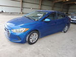 2017 Hyundai Elantra Se Blue vin: 5NPD74LF4HH135257