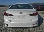 2017 Hyundai Elantra Se White vin: 5NPD74LF4HH147716