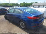 2017 Hyundai Elantra Se Blue vin: 5NPD74LF4HH160739