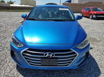 2017 Hyundai Elantra Se Синий vin: 5NPD74LF4HH164337