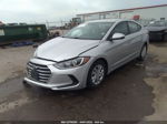 2017 Hyundai Elantra Se Silver vin: 5NPD74LF4HH166279