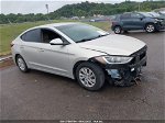 2017 Hyundai Elantra Se Silver vin: 5NPD74LF4HH167254