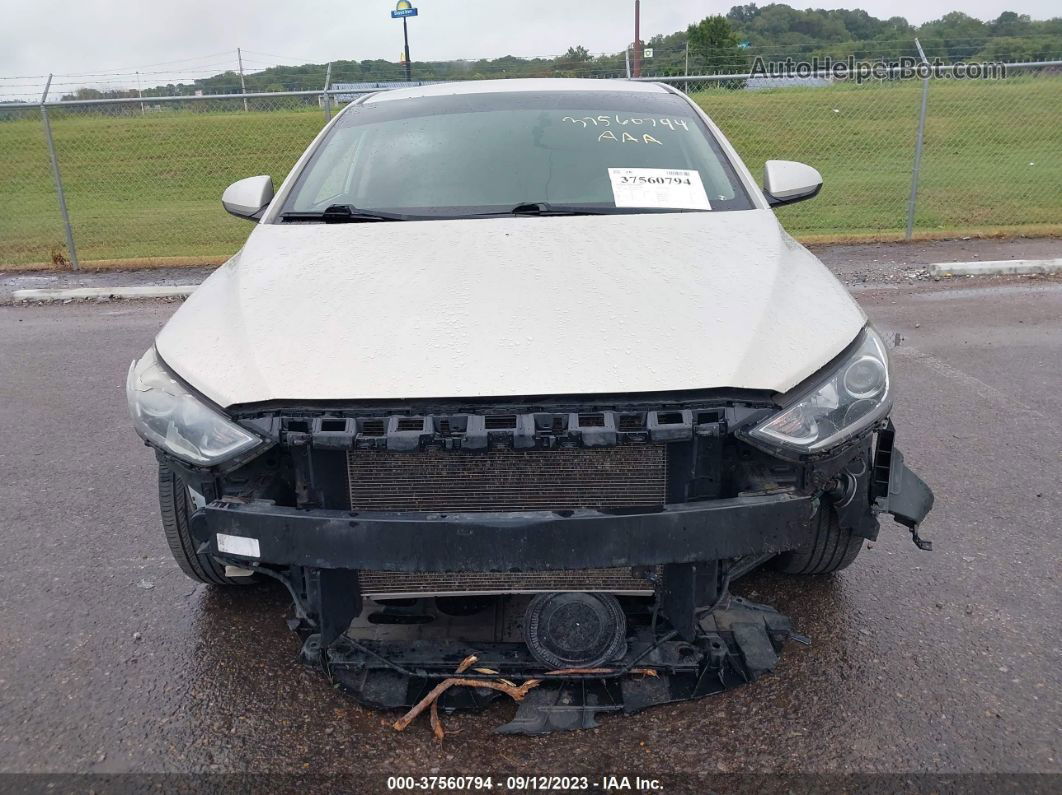 2017 Hyundai Elantra Se Silver vin: 5NPD74LF4HH167254