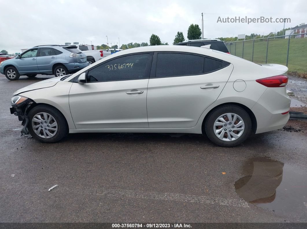 2017 Hyundai Elantra Se Серебряный vin: 5NPD74LF4HH167254