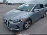 2017 Hyundai Elantra Se Gray vin: 5NPD74LF4HH175368