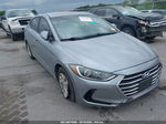 2017 Hyundai Elantra Se Gray vin: 5NPD74LF4HH175368