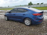 2017 Hyundai Elantra Se Blue vin: 5NPD74LF4HH187536