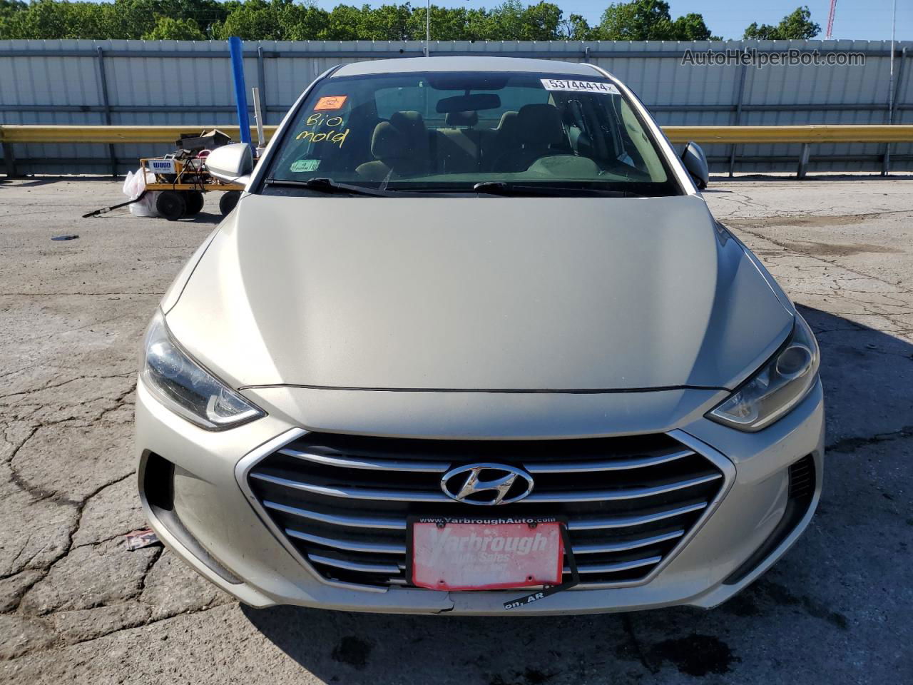 2017 Hyundai Elantra Se Золотой vin: 5NPD74LF4HH192302