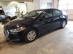 2018 Hyundai Elantra Se Черный vin: 5NPD74LF4JH343693