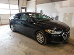 2018 Hyundai Elantra Se Черный vin: 5NPD74LF4JH343693