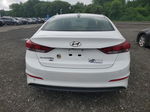 2018 Hyundai Elantra Se White vin: 5NPD74LF4JH362292