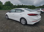 2018 Hyundai Elantra Se Белый vin: 5NPD74LF4JH362292