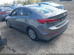 2018 Hyundai Elantra Se Серый vin: 5NPD74LF4JH383854