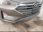 2019 Hyundai Elantra Se Gray vin: 5NPD74LF4KH436313