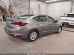 2019 Hyundai Elantra Se Gray vin: 5NPD74LF4KH436313