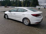 2019 Hyundai Elantra Se White vin: 5NPD74LF4KH443388