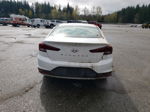 2019 Hyundai Elantra Se White vin: 5NPD74LF4KH443388