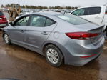 2017 Hyundai Elantra Se Gray vin: 5NPD74LF5HH078373