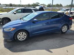 2017 Hyundai Elantra Se Blue vin: 5NPD74LF5HH082455