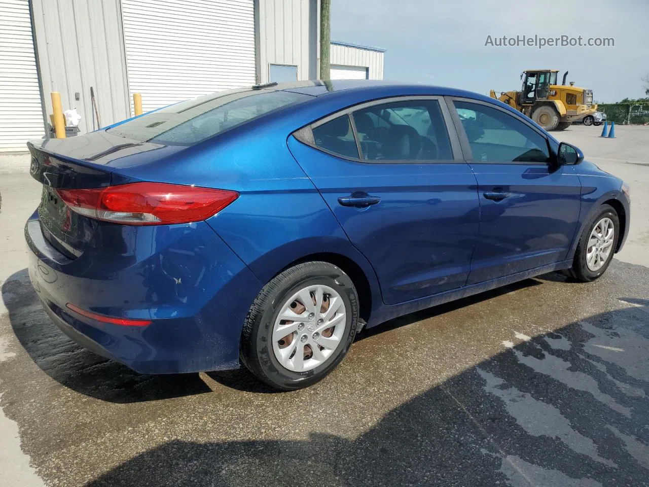 2017 Hyundai Elantra Se Blue vin: 5NPD74LF5HH082455