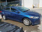 2017 Hyundai Elantra Se Blue vin: 5NPD74LF5HH082455