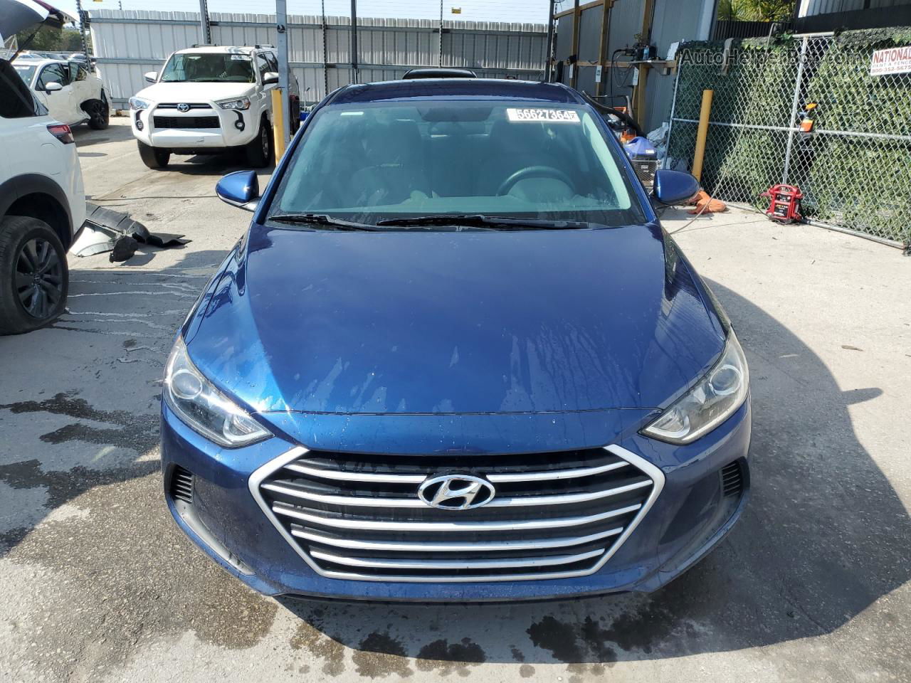 2017 Hyundai Elantra Se Blue vin: 5NPD74LF5HH082455