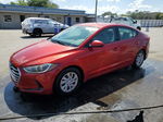 2017 Hyundai Elantra Se Red vin: 5NPD74LF5HH090457