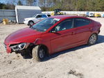 2017 Hyundai Elantra Se Red vin: 5NPD74LF5HH121416