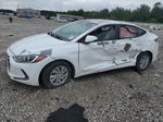 2017 Hyundai Elantra Se White vin: 5NPD74LF5HH161687