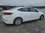 2017 Hyundai Elantra Se White vin: 5NPD74LF5HH161687