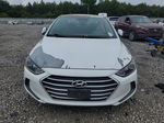 2017 Hyundai Elantra Se White vin: 5NPD74LF5HH161687