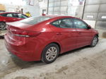 2017 Hyundai Elantra Se Красный vin: 5NPD74LF5HH179638