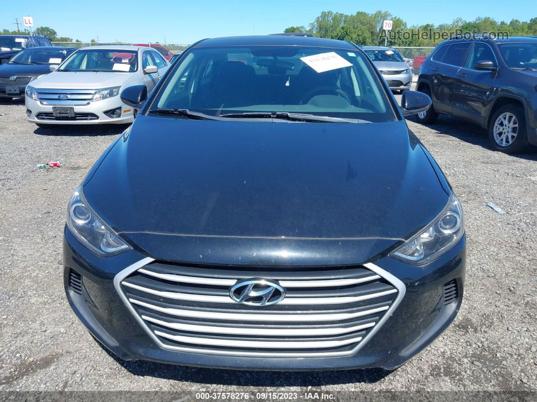 2018 Hyundai Elantra Se Black vin: 5NPD74LF5JH321864