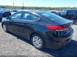2018 Hyundai Elantra Se Black vin: 5NPD74LF5JH321864