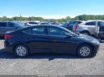 2018 Hyundai Elantra Se Black vin: 5NPD74LF5JH321864