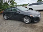 2018 Hyundai Elantra Se Черный vin: 5NPD74LF5JH349972