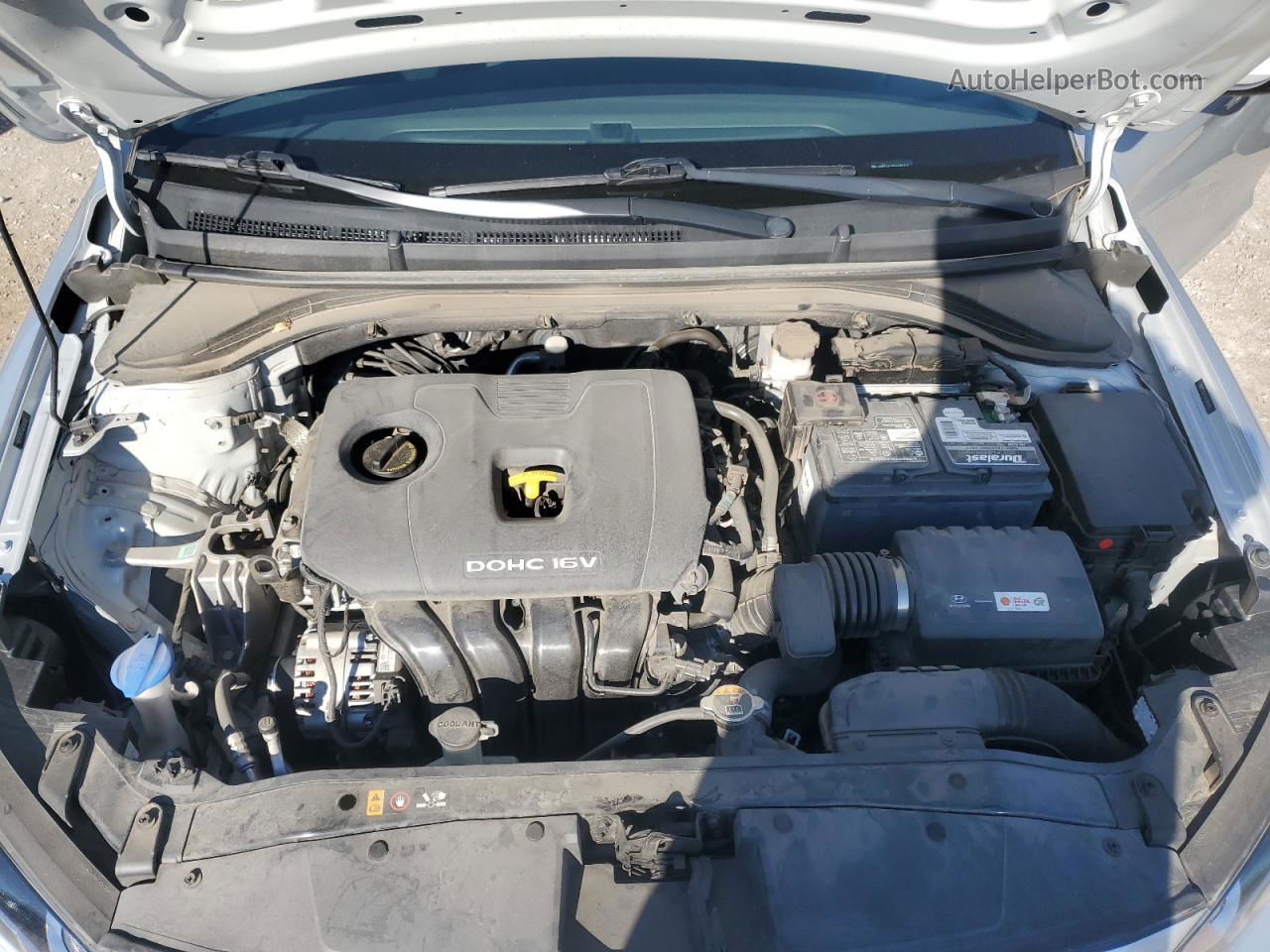 2018 Hyundai Elantra Se Silver vin: 5NPD74LF5JH392465