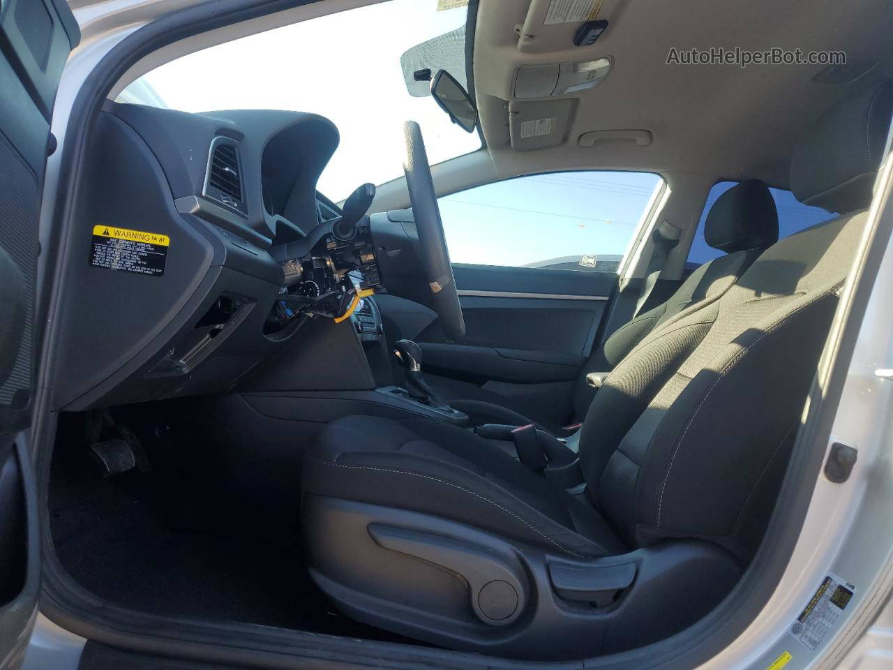2018 Hyundai Elantra Se Silver vin: 5NPD74LF5JH392465