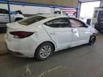 2019 Hyundai Elantra Se White vin: 5NPD74LF5KH448731