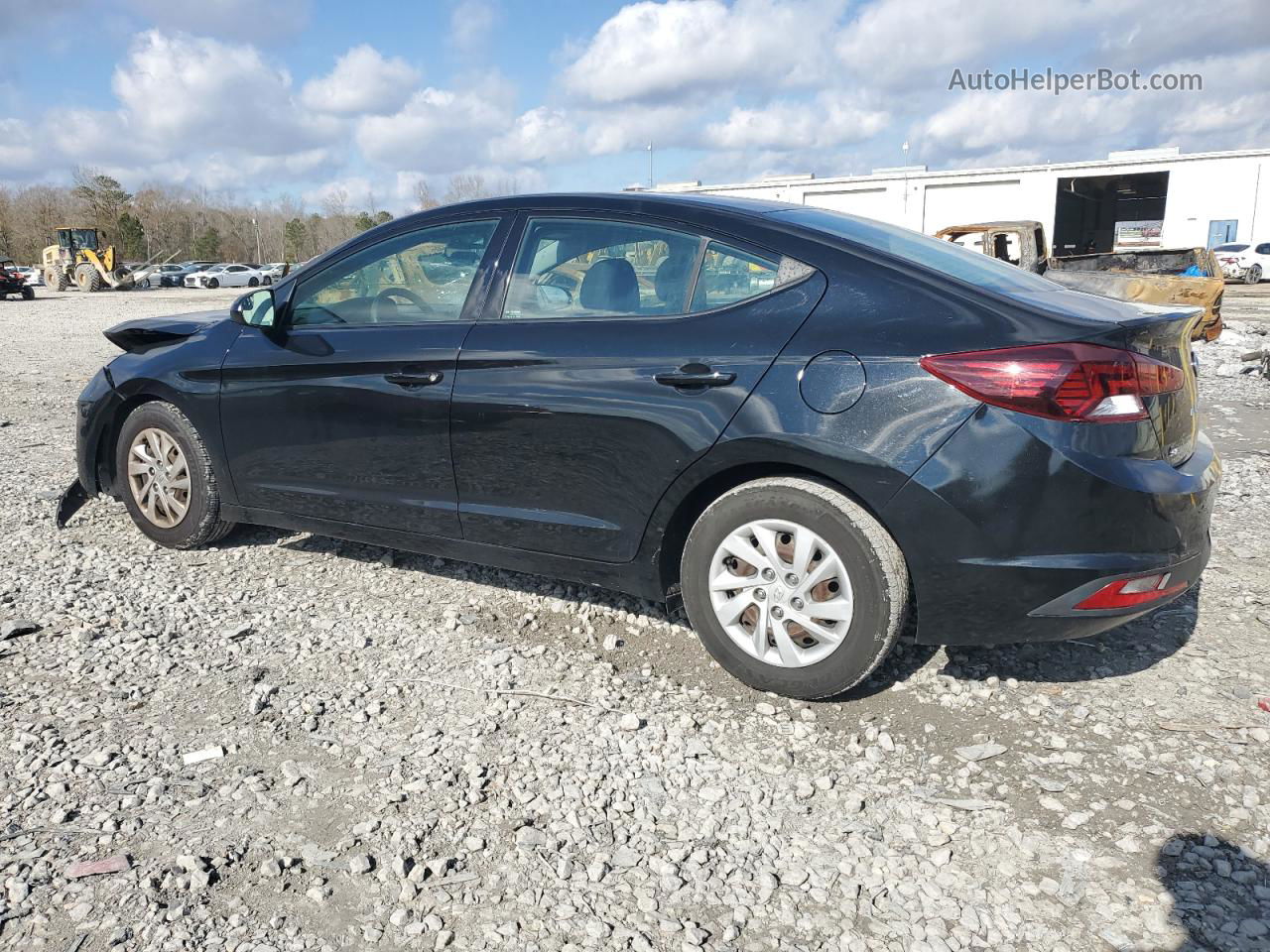 2019 Hyundai Elantra Se Black vin: 5NPD74LF5KH449832