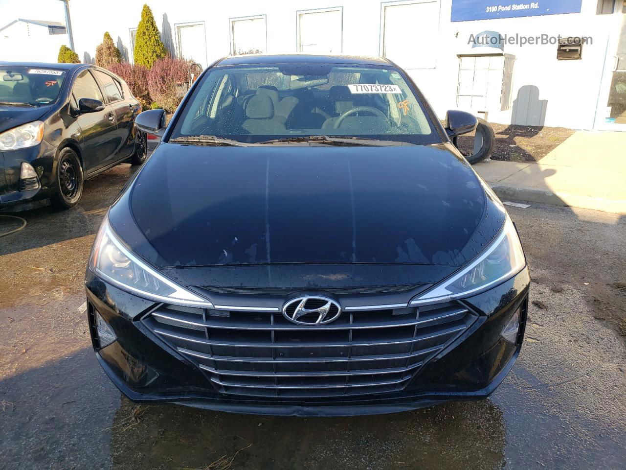 2019 Hyundai Elantra Se Black vin: 5NPD74LF5KH469532