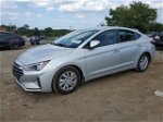 2019 Hyundai Elantra Se Silver vin: 5NPD74LF5KH495192