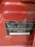 2017 Hyundai Elantra Se Red vin: 5NPD74LF6HH075661